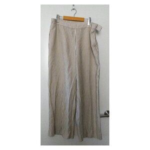 H&M High Waist Striped Wide Leg Pants